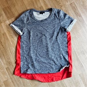 Market & Spruce Mixed Media Top